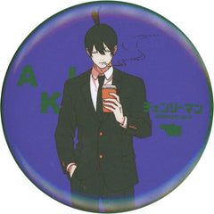Chainsaw Man Aki Hayakawa Natural Proportions Trading Can Badge animate cafe Limited Buttons [USED]