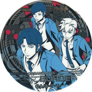 Ninomiya Team World Trigger Dodeka Can Badge Battle animate Limited Can Badge [USED]