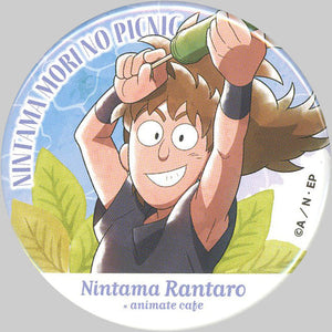 Saburo Hachiya Nintama Rantaro Trading Can Badge Picnic Ver. Nintama Mori no Picnic no Dan Hareza Ikebukuro By Animatecafe Limited Can Badge [USED]