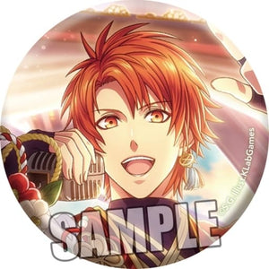 Otoya Ittoki Uta no Prince Sama Shining Live Trading Japanese Style Can Badge New Year Festival of The Tigers Another Shot Ver. Can Badge [USED]