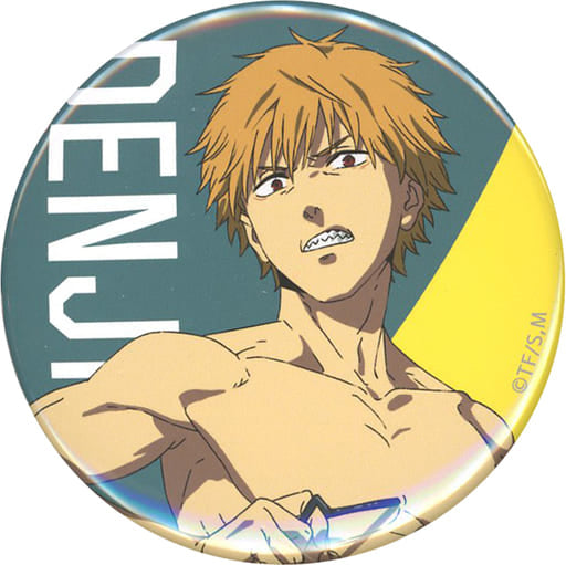 Chainsaw Man Denji Natural Proportions Can Badge Pop Up Shop in Parco Limited Buttons [USED]