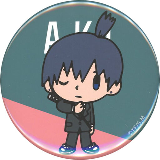 Chainsaw Man Aki Hayakawa Chibi Can Badge Pop Up Shop in Parco Limited Buttons [USED]