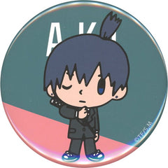 Chainsaw Man Aki Hayakawa Chibi Can Badge Pop Up Shop in Parco Limited Buttons [USED]