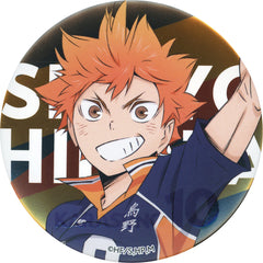 Shoyo Hinata Haikyu!! Can Badge Decoration Specifications Joint Practice Session 2022 Jump Shop Limited Tin Badge [USED]