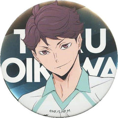 Toru Oikawa Haikyu!! Can Badge Decoration Specifications Joint Practice Session 2022 Jump Shop Limited Tin Badge [USED]