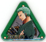 Roronoa Zoro Bottom Left Name One Piece Tongari Can Badge Tongari Seal Rally Mission Clear Prize Can Badge [USED]