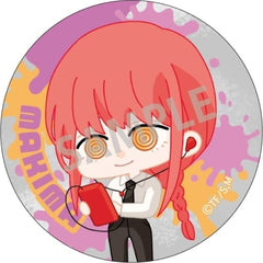 Chainsaw Man Makima Trading Can Badge ENJOY MUSIC Buttons [USED]