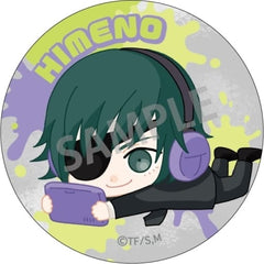 Chainsaw Man Himeno Trading Can Badge ENJOY MUSIC Buttons [USED]