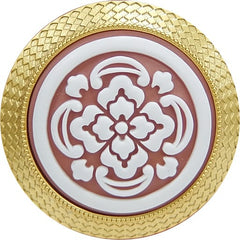 Kashu Kiyomitsu Touken Ranbu ONLINE Touken Danshi Crest Cameo Brooch Felissimo 2nd Edition Limited Brooch [USED]