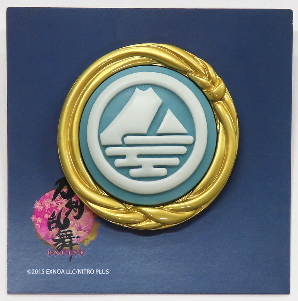 Yamanbagiri Kunihiro Touken Ranbu ONLINE Touken Danshi Crest Cameo Brooch Felissimo 2nd Edition Limited Brooch [USED]