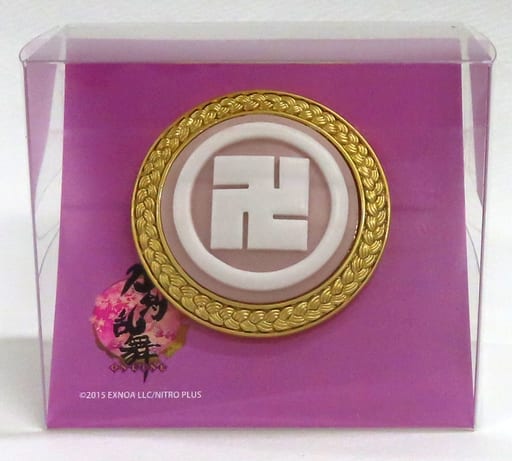 Hachisuka Kotetsu Touken Ranbu ONLINE Touken Danshi Crest Cameo Brooch Felissimo 2nd Edition Limited Brooch [USED]