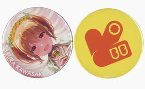 Sakura Kawasaki IDOLY PRIDE Live Goods Online Kuji Original Can Badge Prize B-6 Set of 2 Can Badge [USED]