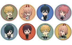 Chainsaw Man Denji & Others Character Badge Collection Playback All 8 Types Set Buttons [USED]