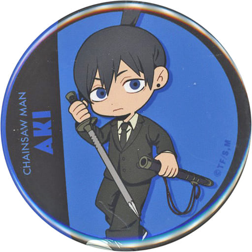 Chainsaw Man Aki Hayakawa Trading Can Badge POP UP Shop at Sunshine City ALTA Limited Buttons [USED]