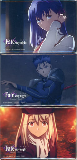 Sakura Matou Lancer Illyasviel Von Einzbern Fate/stay night: Heaven's Feel I. presage flower Scene Photo Square Can Badge C Theater Limited Set of 3 Tin Badge [USED]