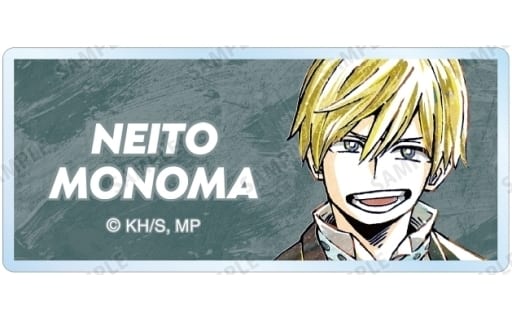 Neito Monoma My Hero Academia Ani-Art Trading Series 5 Acrylic Name Plate Ver.A Acrylic Item [USED]