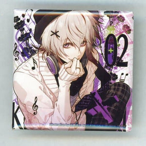 Kei Okazaki Color x Malice Jacket Pattern Square Can Badge Stellaworth Limited Character CD Vol.2 Okazaki Contract Purchase Bonus Can Badge [USED]