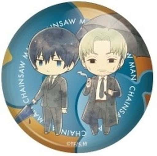 Chainsaw Man Aki Hayakawa Kishibe Kasakko Metal Can Badge Buttons [USED]