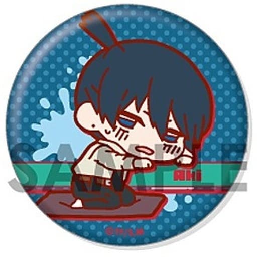 Chainsaw Man Aki Hayakawa C Wachatto! Trading Can Badge Buttons [USED]