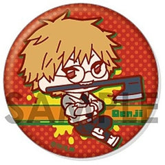 Chainsaw Man Denji C Wachatto! Trading Can Badge Buttons [USED]