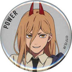 Chainsaw Man Power Trading Can Badge Grand Exchange Exhibition at baseyard tokyo Limited Buttons [USED]