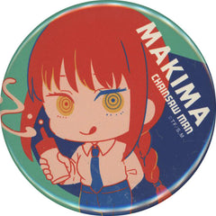 Chainsaw Man Makima Trading Can Badge Bakudanyaki Honpo First Edition Buttons [USED]
