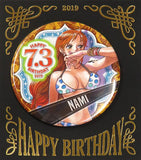 Nami 2019 One Piece Birthday Can Badge [USED]