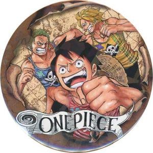 Luffy Zoro Sanji One Piece Collection Can Badge Part 7 Can Badge [USED]