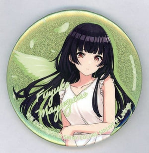 Mayuzumi Fuyuko THE IDOLM@STER Shiny Colors Official 75mm Glitter Can Badge 5th Live If I_Wings.Limited Can Badge [USED]