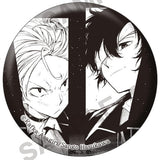 Osamu Dazai Chuuya Nakahara Bungo Stray Dogs Trading Hologram Can Badge Novels Ver.2 Can Badge [USED]