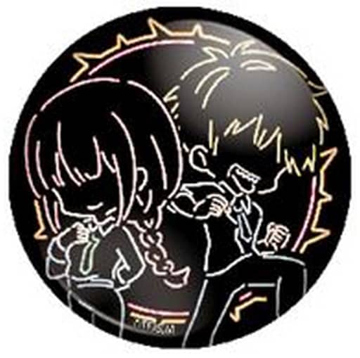 Chainsaw Man Makima Denji Neon Line Can Badge Buttons [USED]