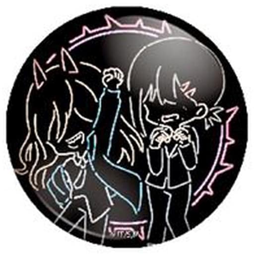 Chainsaw Man Power Kobeni Neon Line Can Badge Buttons [USED]