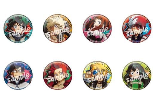 My Hero Academia Izuku Midoriya & Others Color Palette Portrait Can Badge All 8 Types Set Buttons [USED]