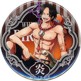 Portgas D. Ace One Piece Yakara Can Badge Part 24 World Straw Store Limited Tin Badge [USED]