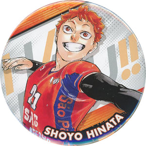 Shoyo Hinata Haikyu!! Collection Can Badge Exhaust: 10th Anniversary Ver. Can Badge [USED]