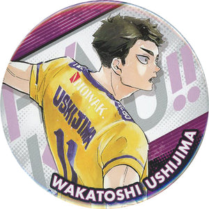 Wakatoshi Ushijima Haikyu!! Collection Can Badge Exhaust: 10th Anniversary Ver. Can Badge [USED]