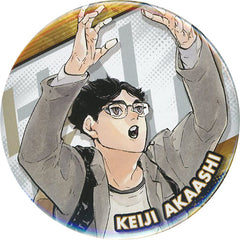 Keiji Akaashi Haikyu!! Collection Can Badge Kyu 10th Anniversary Ver. Tin Badge [USED]