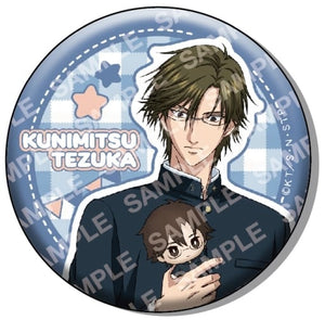 Kunimitsu Tezuka Full Color The New Prince of Tennis Can Badge Collection Can Badge [USED]