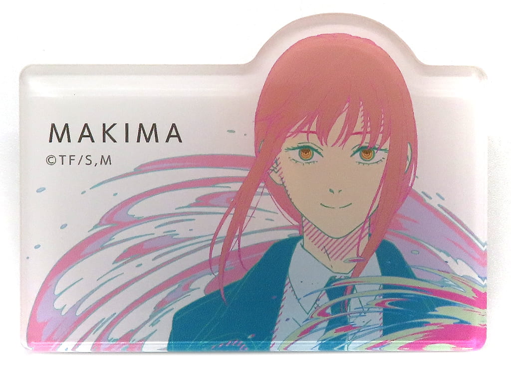 Chainsaw Man Makima Name Badge Collection Buttons [USED]