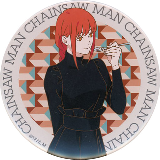 Chainsaw Man Makima Can Badge Chainsaw Man Cafe Limited Buttons [USED]