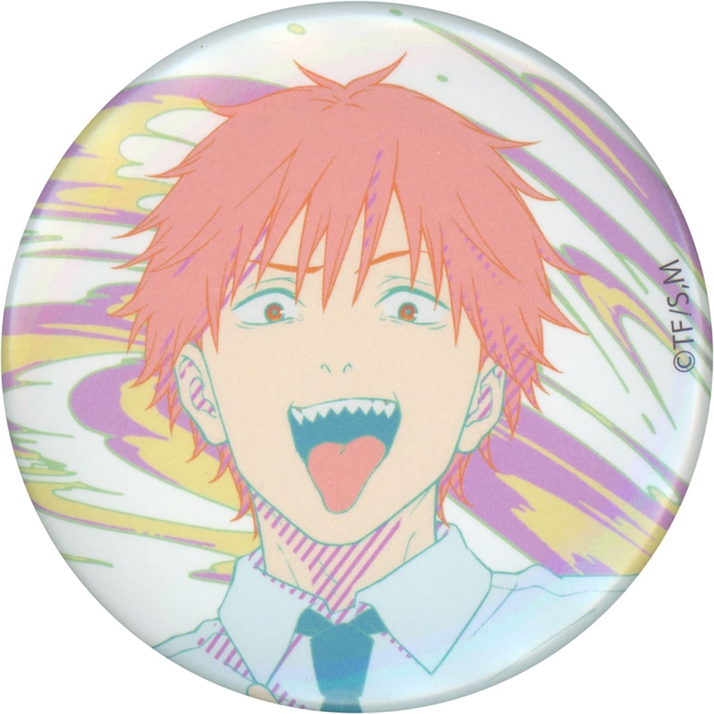 Chainsaw Man Denji Sticking Out Tongue Character Badge Collection Buttons [USED]