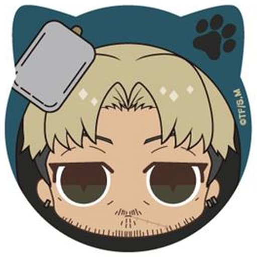 Chainsaw Man Kishibe Kemomimi Can Badge Buttons [USED]