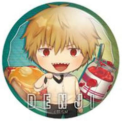 Chainsaw Man Denji Charatoria Trading Can Badge Buttons [USED]