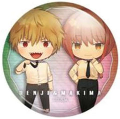 Chainsaw Man Denji Makima Charatoria Trading Can Badge Buttons [USED]