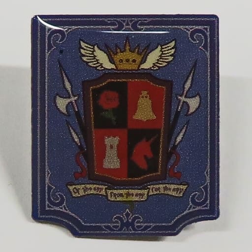 Ishgard Final Fantasy National Flag Pin Badge Eorzea Cafe Limited Stamp Rally Prize Badge [USED]