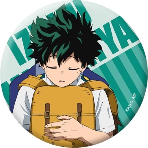 My Hero Academia Izuku Midoriya Trading Can Badge Heroes Nap Buttons [USED]