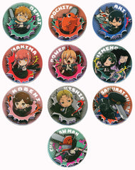 Chainsaw Man Denji & Others Buchimas! Trading Can Badge All 10 Types Set Buttons [USED]