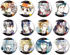 Tsunayoshi Sawada, etc. Reborn! Ani-Art Trading Can Badge Part 4 All 12 Types Set Tin Badge [USED]