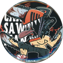 Chainsaw Man Chainsaw Man Chainsaw Man Bukubu Can Badge animate Limited Online Limited Bonus for Box Purchase Buttons [USED]
