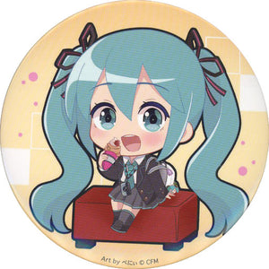 Hatsune Miku School Trip SD VOCALOID Lucky Can Badge Box Can Badge Hannari Kyoto Limited Tin Badge [USED]